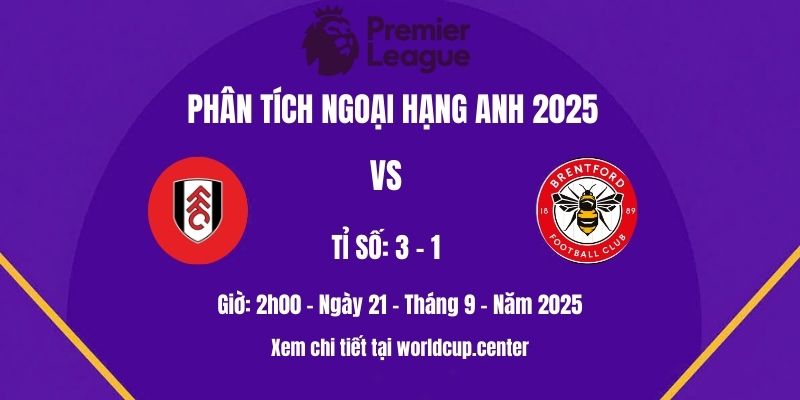 Phân tích Fulham vs Brentford