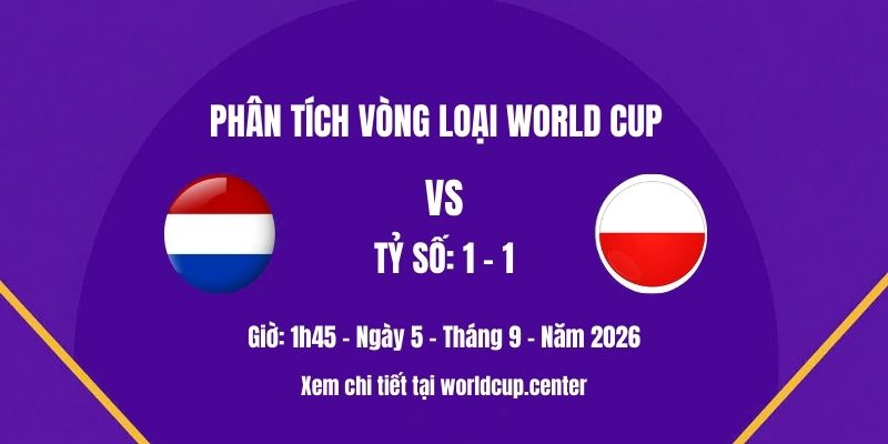 Phân tích Hà Lan vs Ba Lan