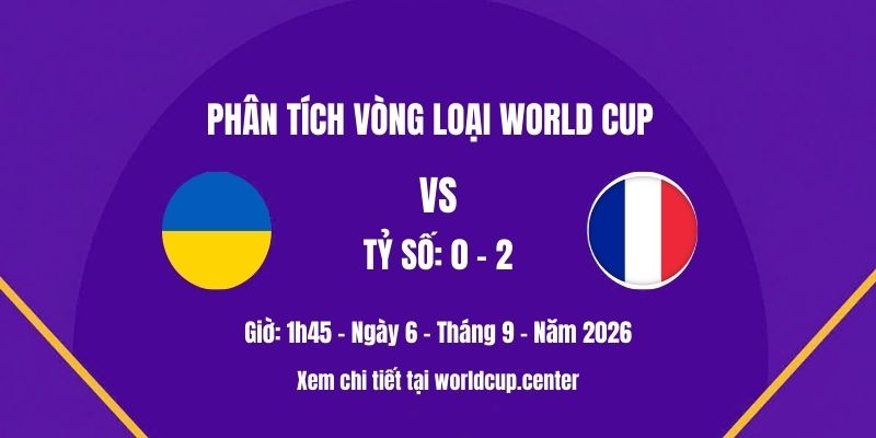Phân tích Ukraine vs Pháp