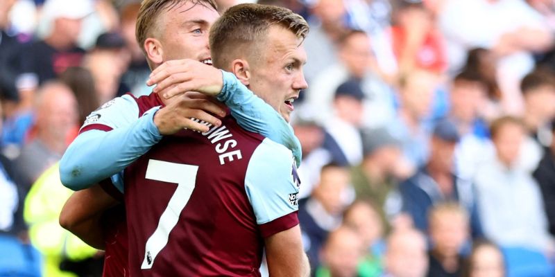 West Ham gây thất vọng đứng ở vị trí 18