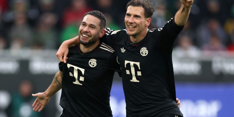 Kết quả thi đấu ngày 25/10 Monchengladbach 0 - 3 Bayern Munich