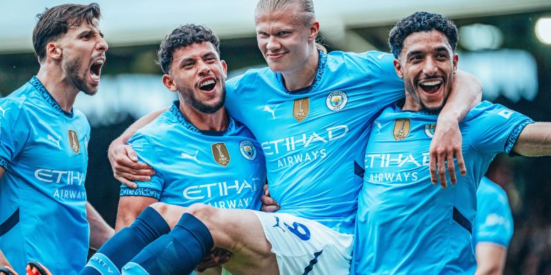 Manchester City đang trở lại vô cùng mạnh mẽ