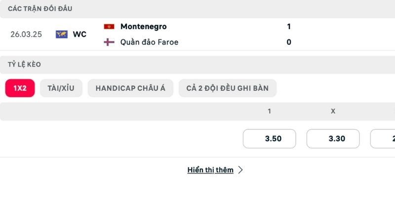 Nhận định quần đảo Faroe vs Montenegro từ lịch sử so tài
