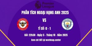 Phân tích Brentford vs Man City