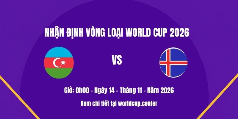 Nhận định Azerbaijan vs Iceland