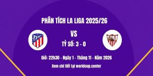 Phân tích Atletico Madrid vs Sevilla