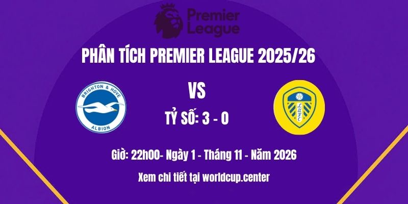 Phân tích Brighton vs Leeds