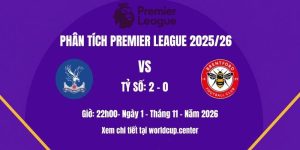 Phân tích Crystal Palace vs Brentford