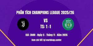 Phân tích Juventus vs Sporting