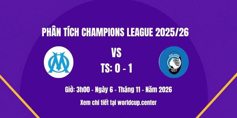 Phân tích Marseille vs Atalanta