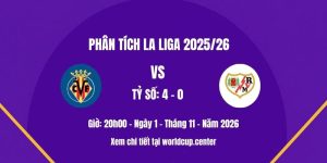 Phân tích Villarreal vs Rayo