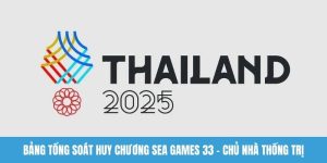 Bảng tổng soát huy chương Sea Games 33