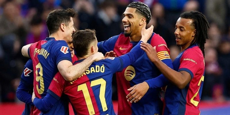Bảng xếp hạng La Liga làm rõ phong độ ấn tượng của Barca