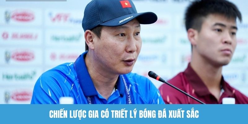 Chiến lược gia có triết lý bóng đá xuất sắc