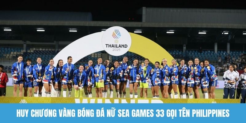 Huy chương vàng bóng đá nữ Sea Games 33