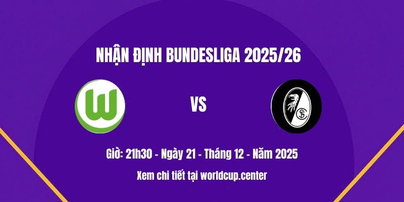 Nhận định Wolfsburg vs Freiburg