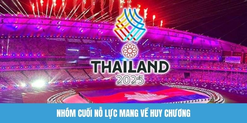 Nhóm cuối nỗ lực mang về huy chương