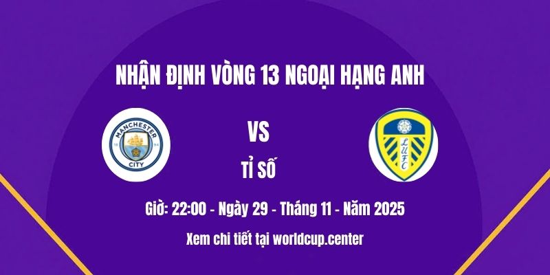 Nhận định Man City vs Leeds