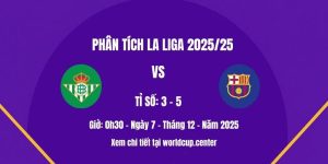 Phân tích Betis vs Barcelona