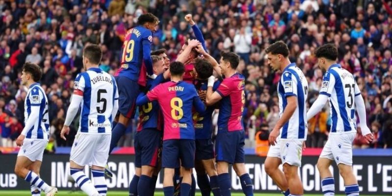 Cục diện trận đấu trong phân tích Real Sociedad vs Barcelona