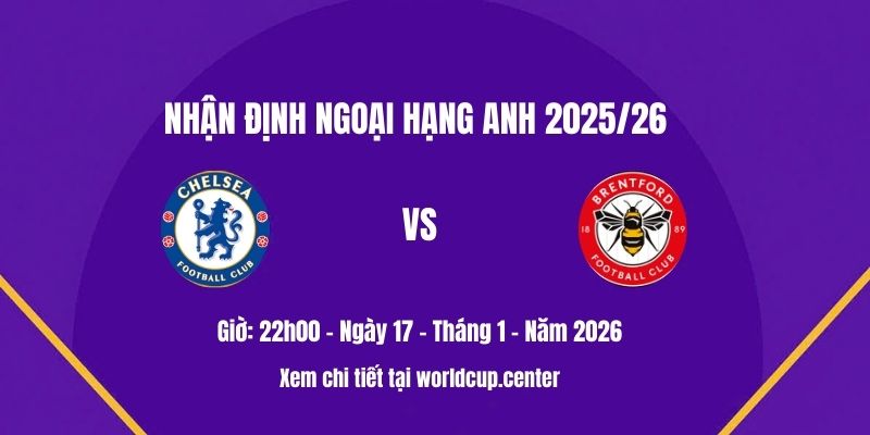 Nhận định Chelsea vs Brentford