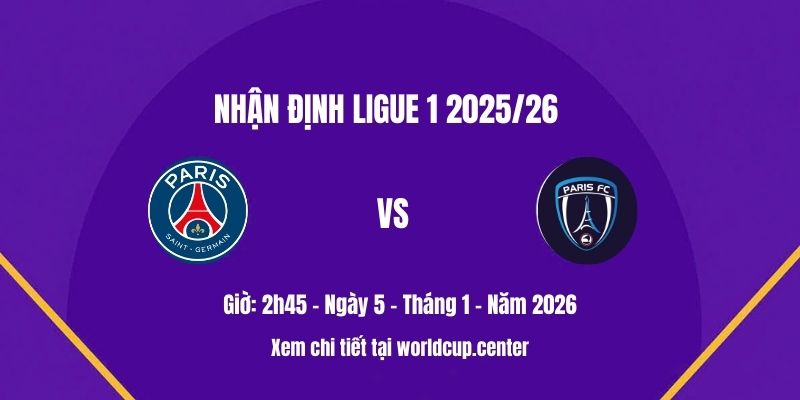 Nhận định PSG vs Paris