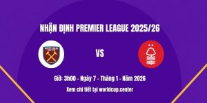Nhận định West Ham vs Nottm Forest