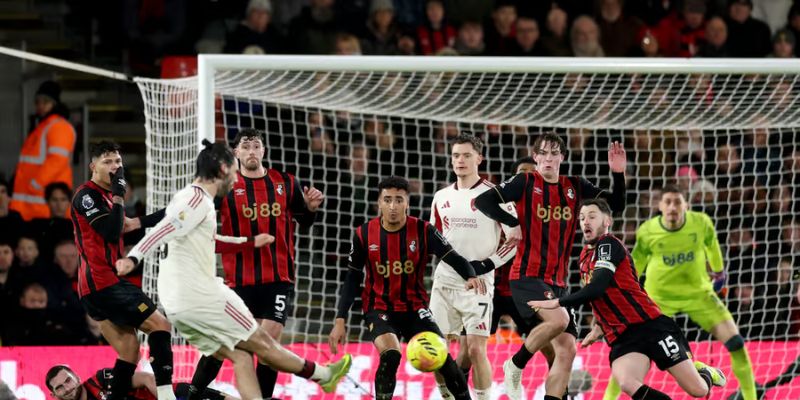 Liverpool thất bại trước chủ nhà Bournemouth