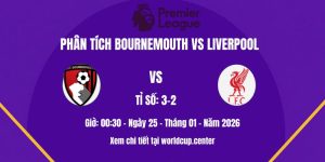 Phân tích Bournemouth vs Liverpool