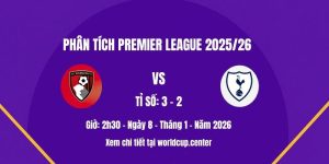 Phân tích Bournemouth vs Tottenham