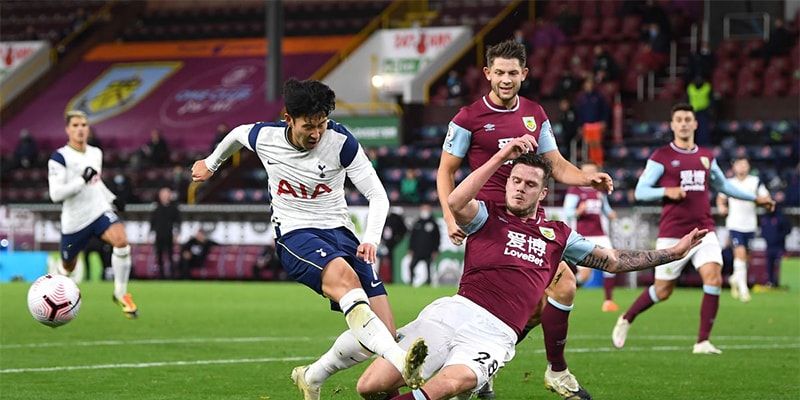 Tổng kết các số liệu phân tích Burnley vs Tottenham