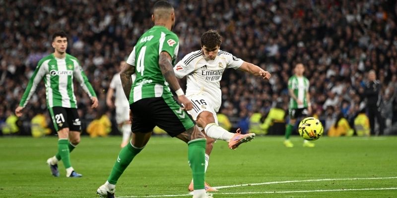 Phân tích Real Madrid vs Betis dựa trên cục diện áp đảo