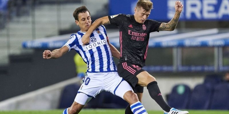 Diễn biến trận phân tích Real Madrid vs Real Sociedad chính xác