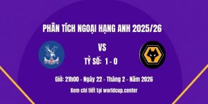 Phân tích Crystal Palace vs Wolves