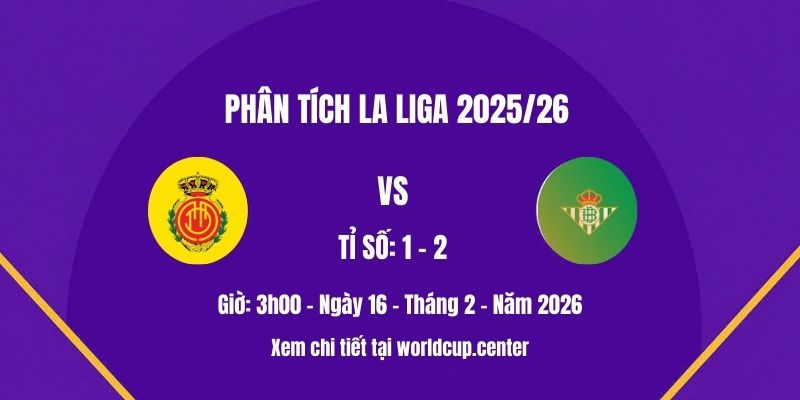 Phân tích Mallorca vs Betis