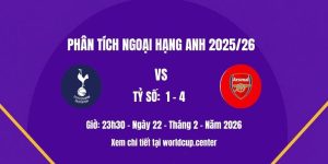 Phân tích Tottenham vs Arsenal