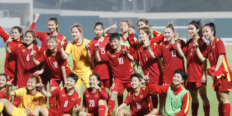 Bóng đá nữ Việt Nam U20 đang chiếm ưu thế