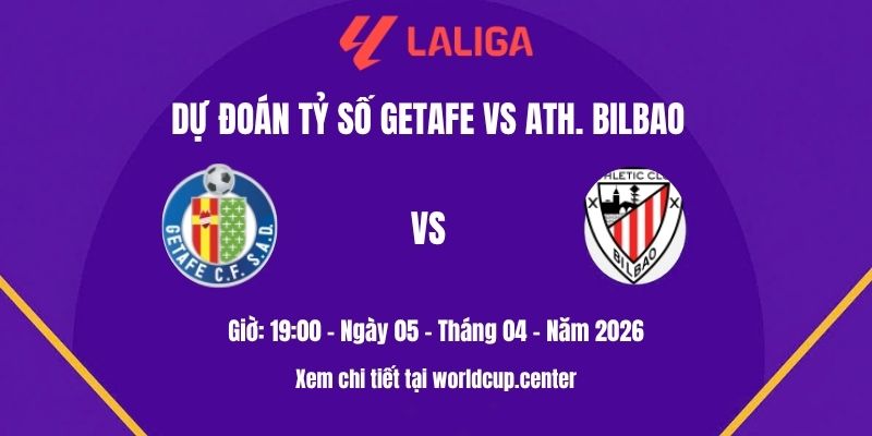 Dự đoán tỷ số Getafe vs Ath. Bilbao