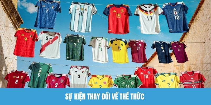 World cup 2026 thay đổi về thể thức