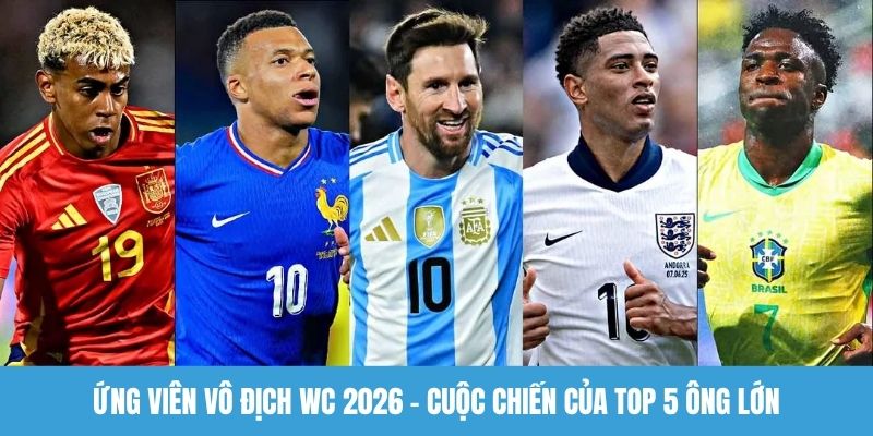 Ứng viên vô địch WC 2026