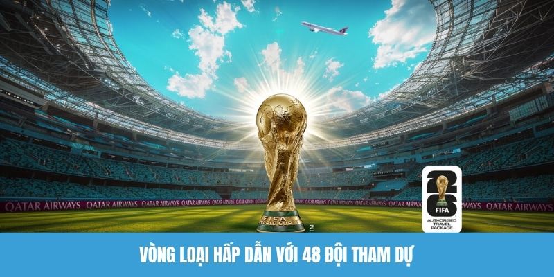 Lịch thi đấu world cup 2026 vòng loại với 48 cái tên tham dự